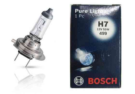 Галогенова лампа BOSCH Pure Light H7 55 W 12 V PX26d (1987302071) Харків
