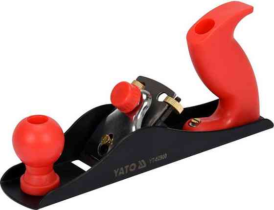 Рубанок столярний YATO, l= 235 мм, лезо- 44 мм. з сталевим корпусом [24] Одеса