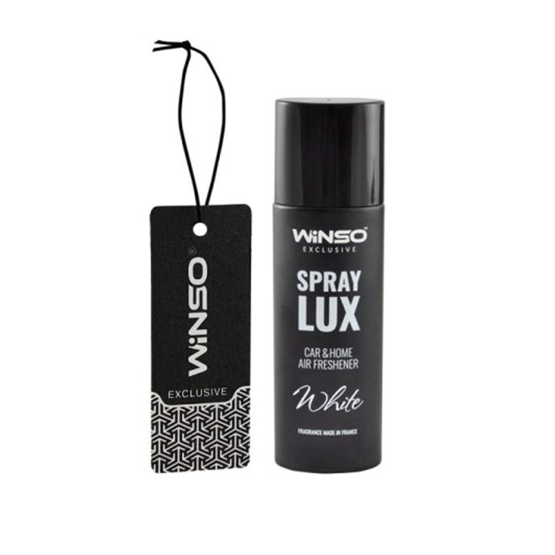 Ароматизатор в инд. упаковке Winso Spray Lux Exclusive plus Card - White Львов - изображение 1