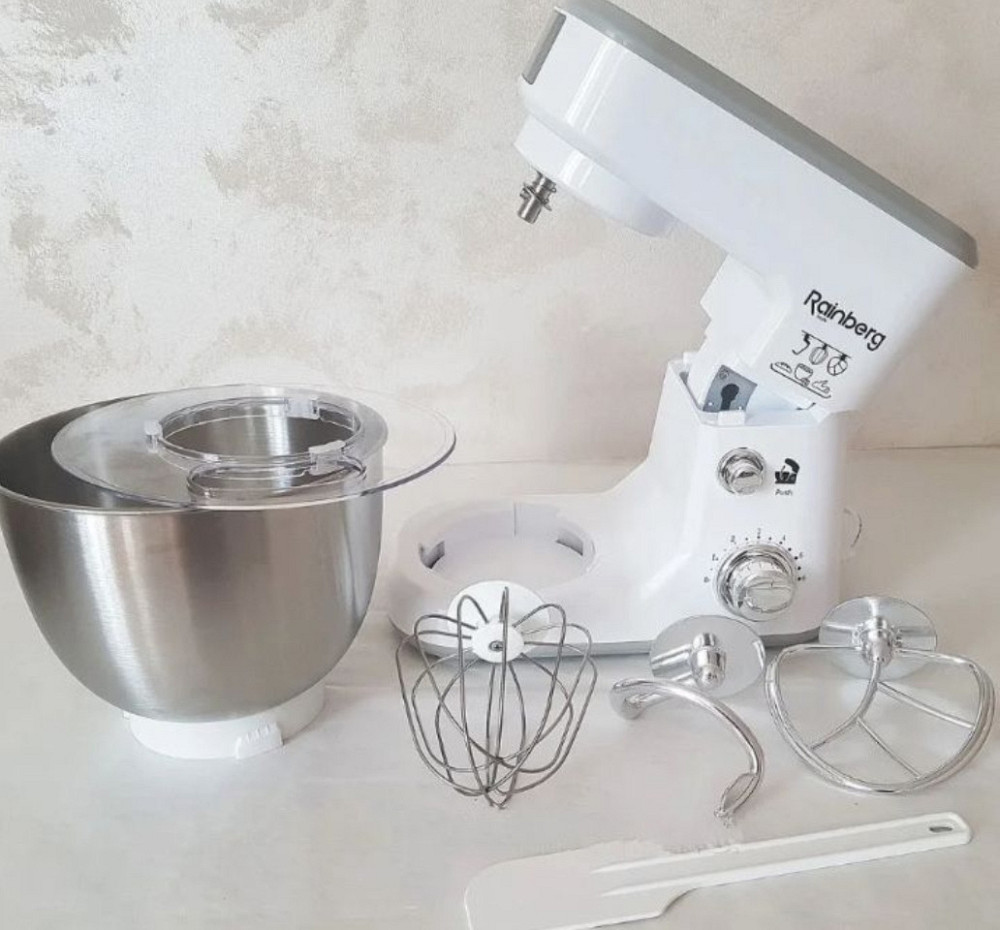Тестомес Rainberg Rb-8082 3200 Вт миксер кухонный комбайн блендер 5л. Киев - изображение 4