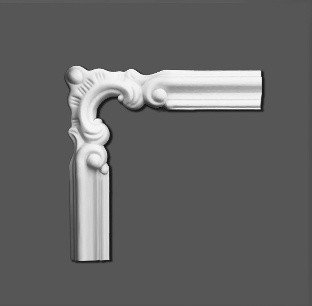 Угловой элемент полиуретановый Grand Decor HCR 502-3 Днепр - изображение 1