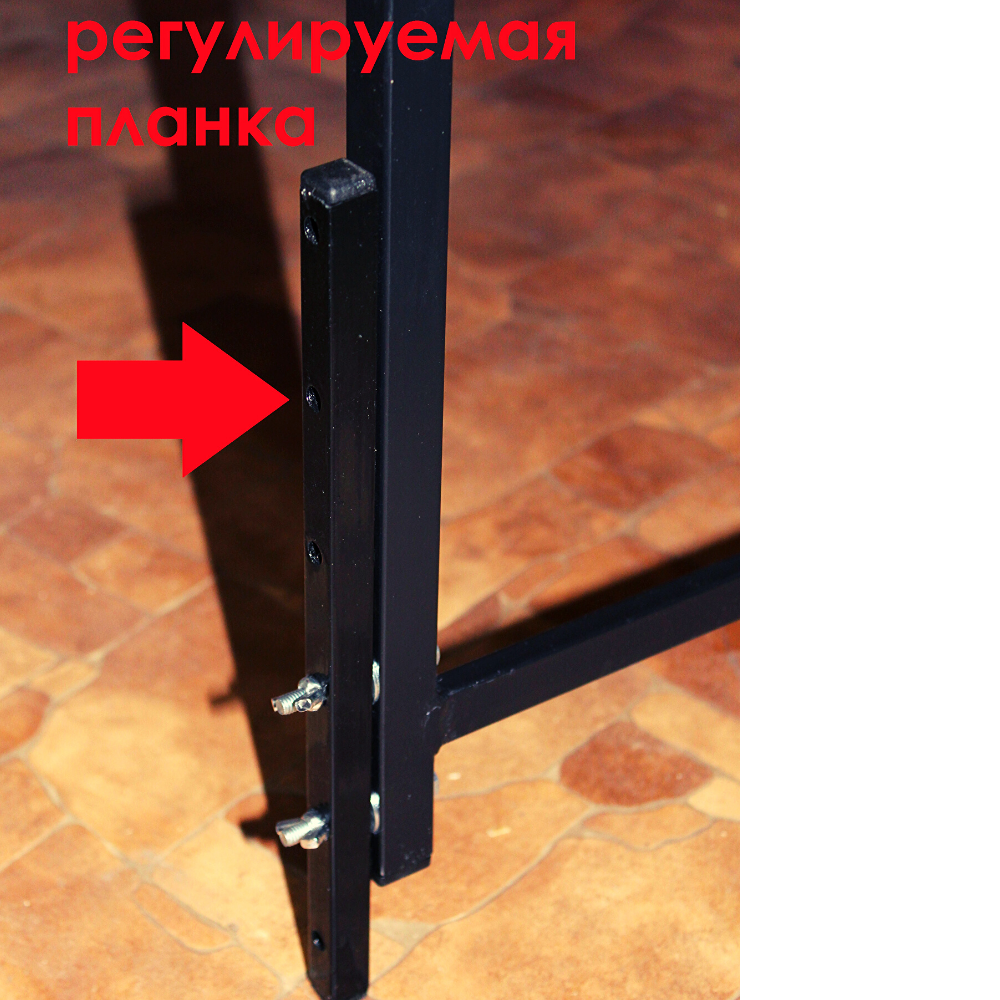 Кушетка косметологічна Standart до 300 кг складна з вирізом і регульованою висотою Київ - фото 2