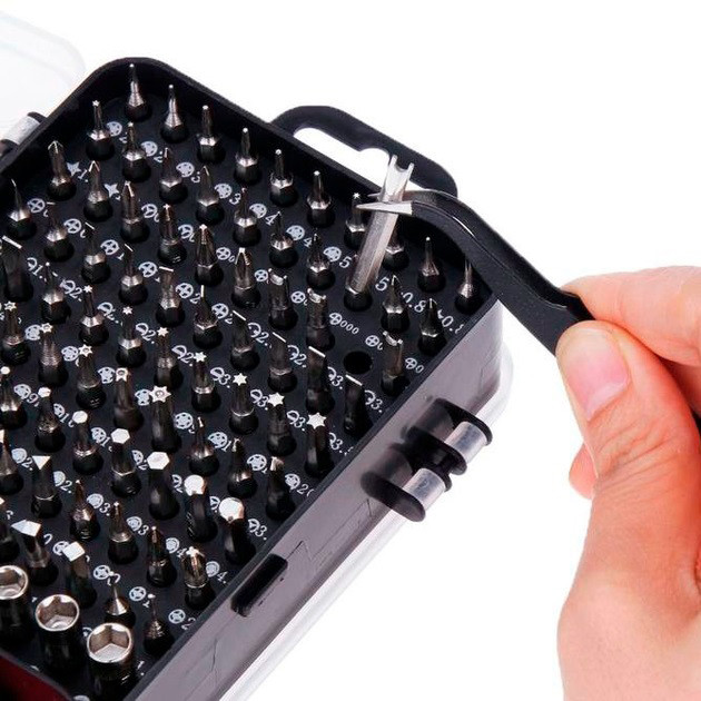 Набор мини прецизионных отверток 115 в 1 для ремонта электроники UY-35 Львов - изображение 16