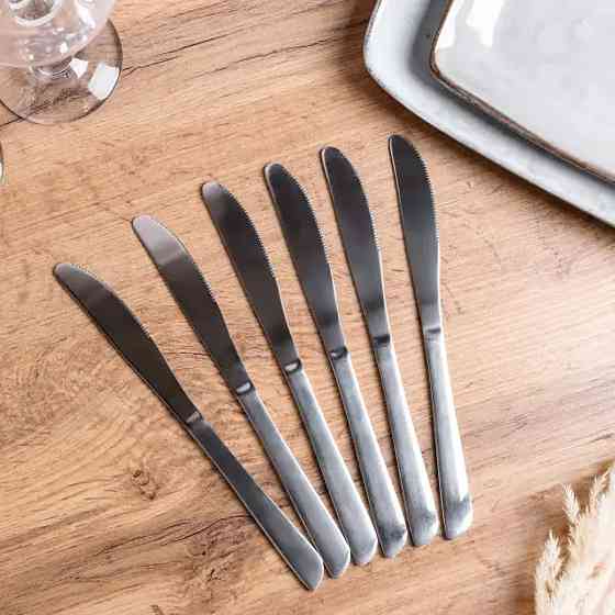 TS Kitchen Набір столових ножів 6 шт гальванічне покриття Київ
