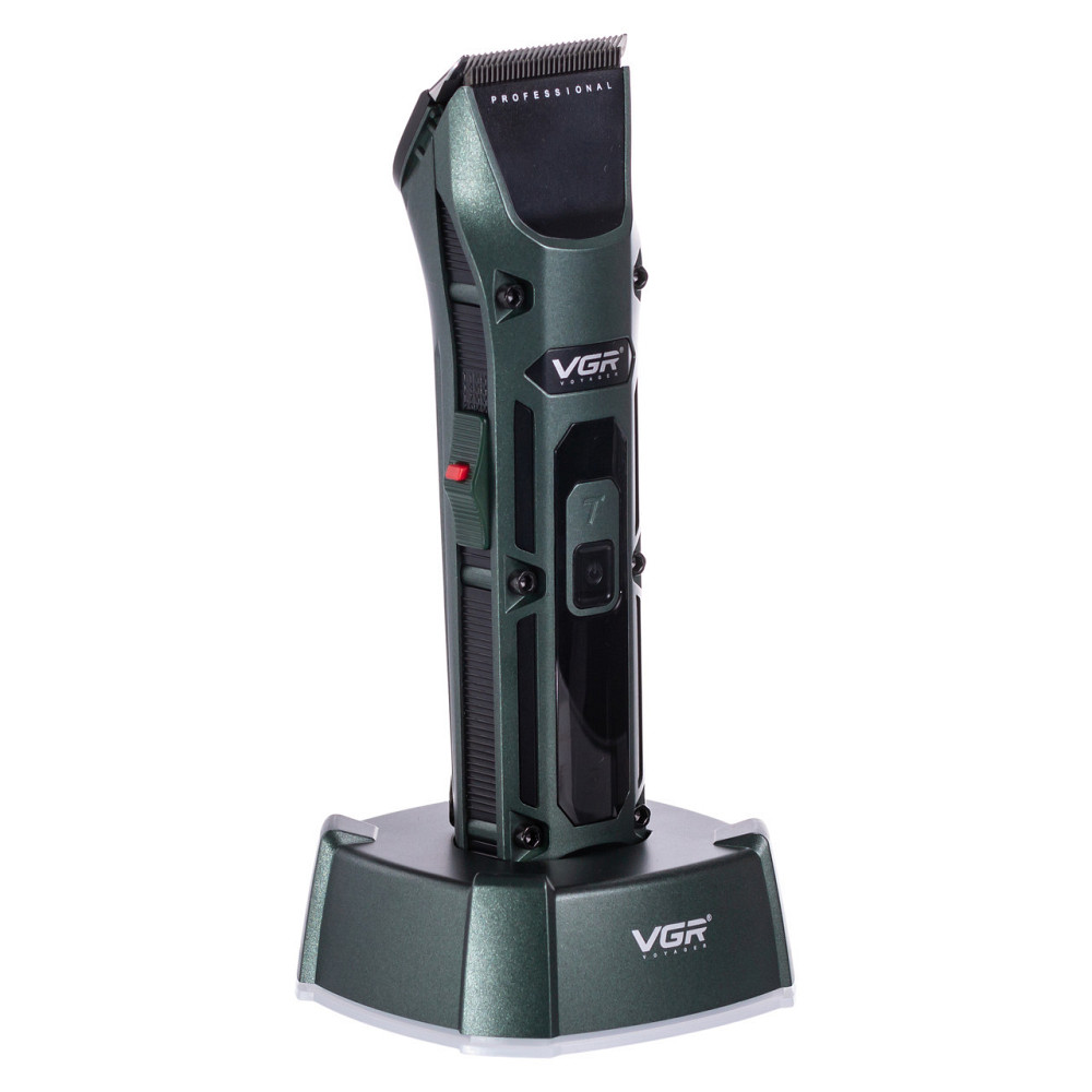 Машинка для стрижки професійна з 4 насадками VGR V-696 Київ - фото 3