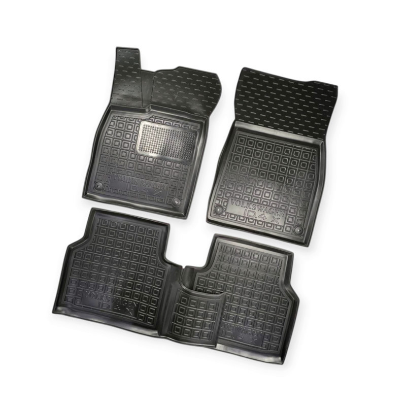 Килимки Фольцваген id.4 x 2020-> борт 2,5см, mod з перемичкою салону Мукачево - фото 1