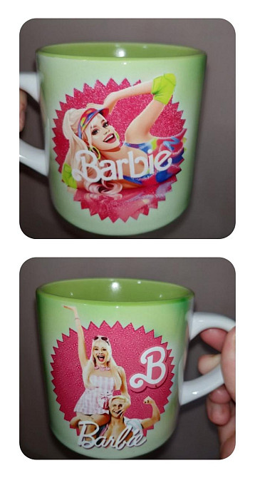 Маленька чашка оригінальна з принтом з фильму Barbie Барбі Одеса - фото 1