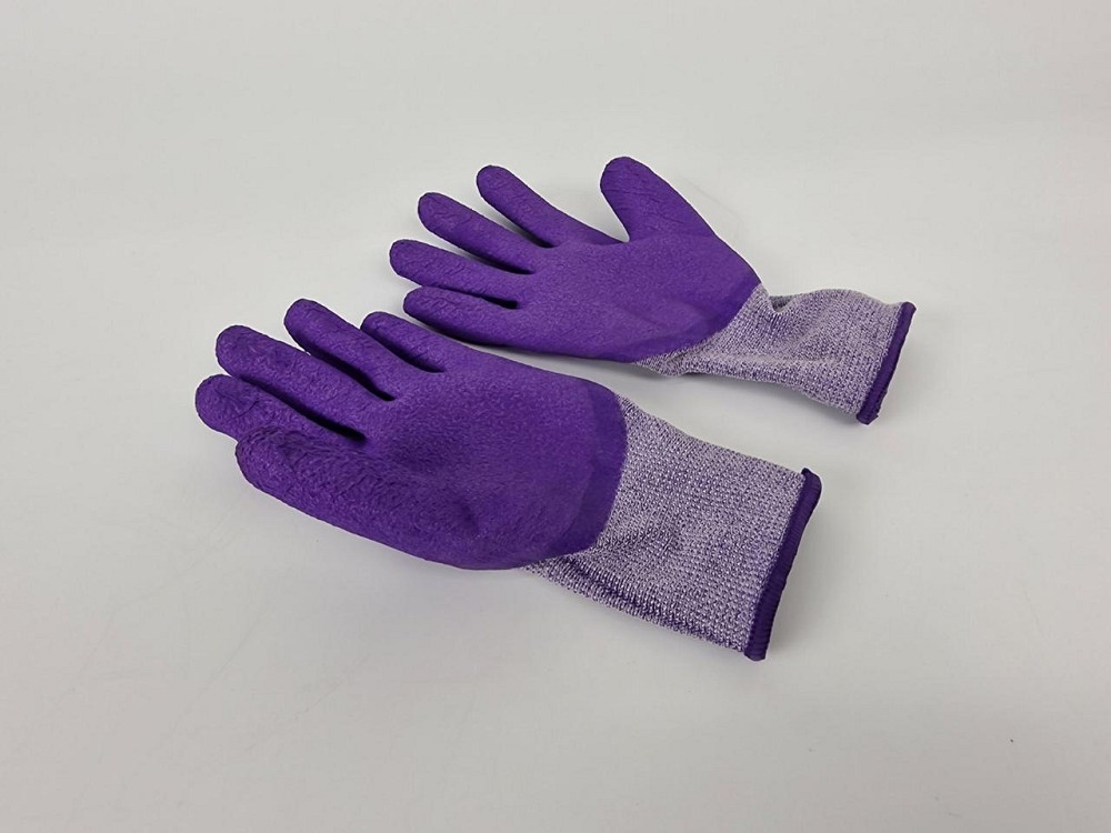 Господарські рукавички зі стрейчева покрита спіненим латексом No419 (12 пар) Харків - фото 2