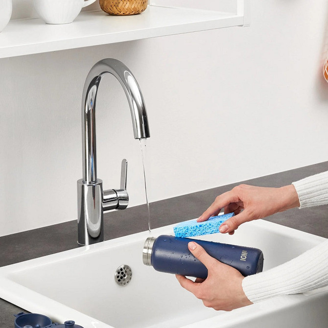 Пляшка для води металів вакуумна ION8 500 мл. Vacuum Insulated, Navy Київ - фото 5
