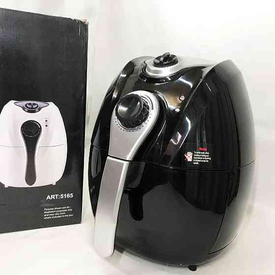 Фритюрниця побутова без олії Domotec MS-3220 1300 W 4,5 л, Безмасляная NK-835 фритюрница настольная Київ