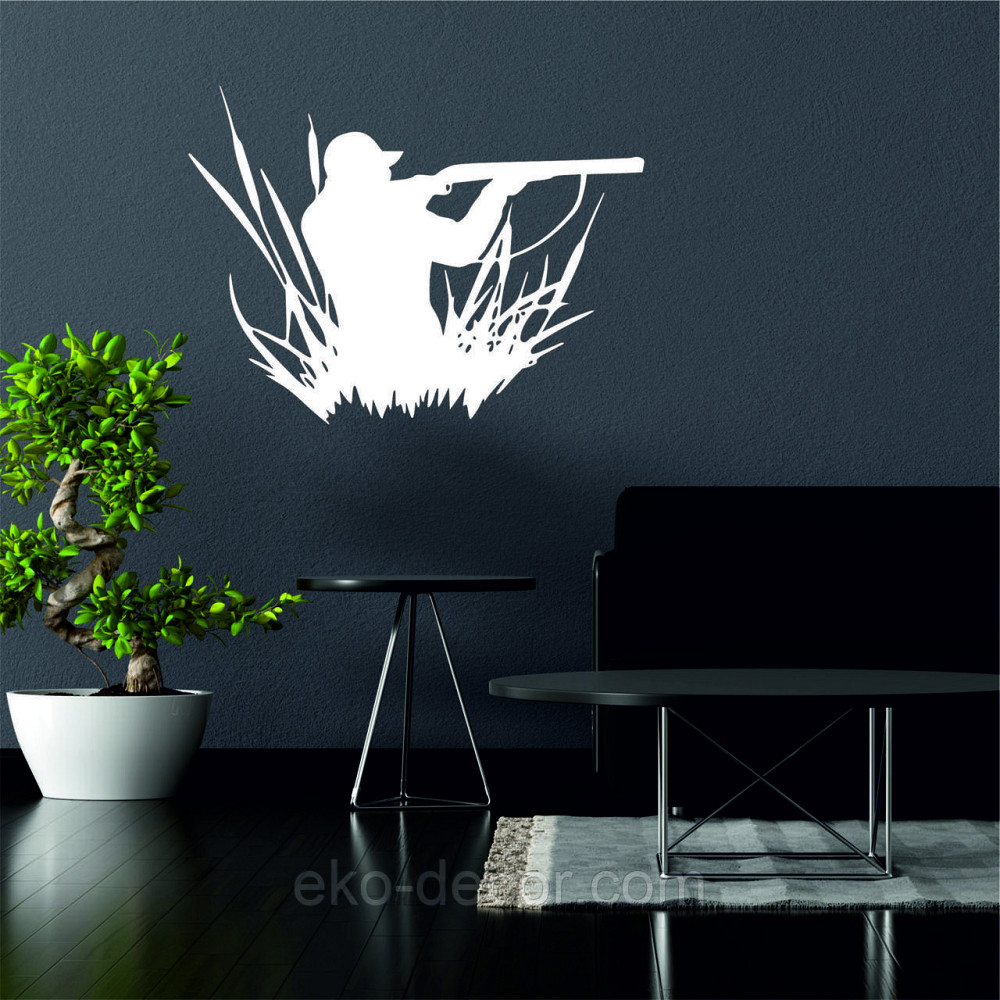 Декоративне настінне Панно «Полювання», Декор на стіну 50*37 см, Білий Київ - фото 2