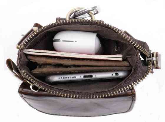 Сумка через плечо мужская Vintage 20097 Коричневая Киев