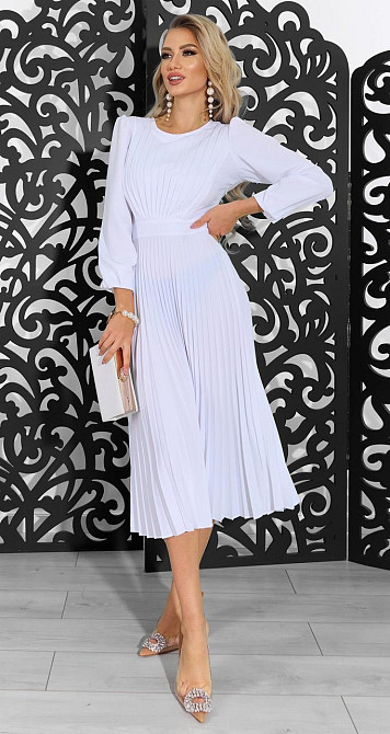 Нарядное платье плиссе (44) Киев - изображение 4