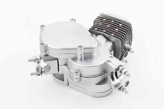 Двигун велосипедний 2Т + комплект для встановлення, СІРИЙ Київ