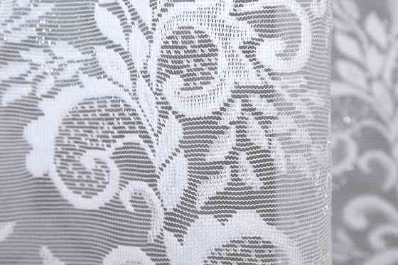 Тюль VR-Textil 1359т Преміум Жакард Білий 300х270 см (42-0100) Київ