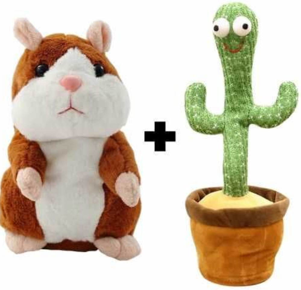 Повторюшка Хомяк повторюшка іграшка хом'ячок-балакун Кактус повторює. Київ - фото 8