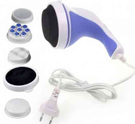 ЯКІСНИЙ Масажер для тіла Relax and Ton з насадками Ручной массажер ТОП Харків