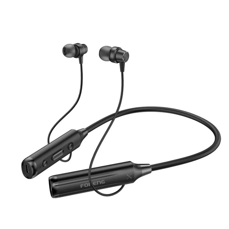 Bluetooth-гарнітура Foneng Neckband Sport (BL38) Чорний Харьков - изображение 1