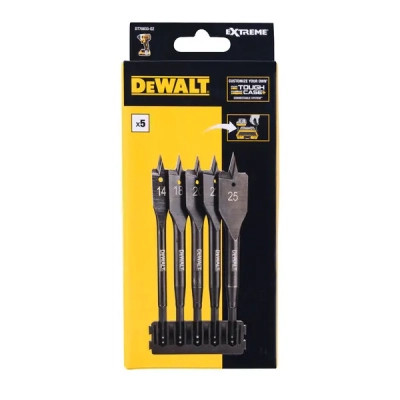 Набір свердл DeWALT в касеті для Tough Case, перових EXTREME IMPACT по дереву, 6 шт (DT70833) Вінниця - фото 1