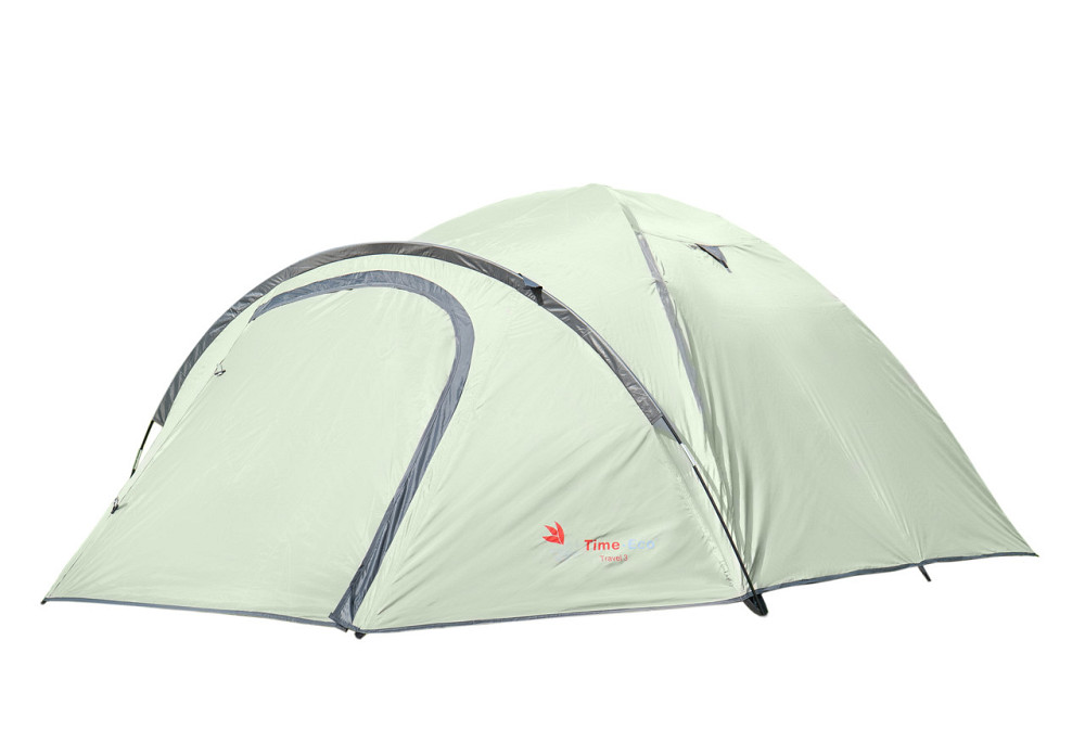 Туристичний намет тримісний Time Eco Travel-3, світлий хакі Київ - фото 1