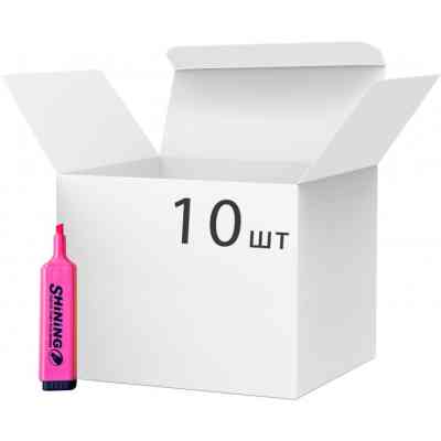 Маркер Baoke текстовый, 2-4 мм Shining розовый, 10 шт (MARK-TXT-BAO4904P-10) Винница