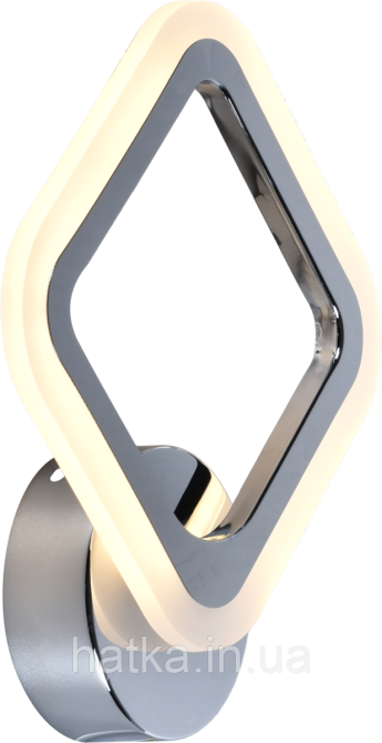 Бра настінне світлодіодне акрілове Sirius LI8822/1 CR 16W Київ - фото 3