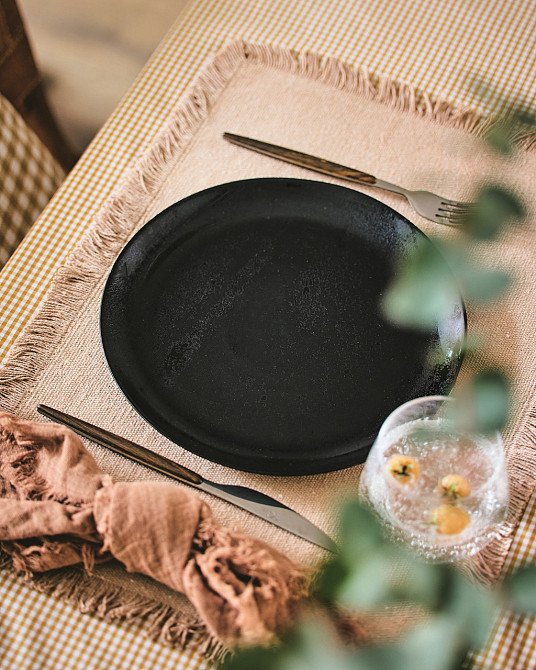 Тарелка обеденная Luminarc Diana Black, 25 см (6788142) Киев - изображение 9