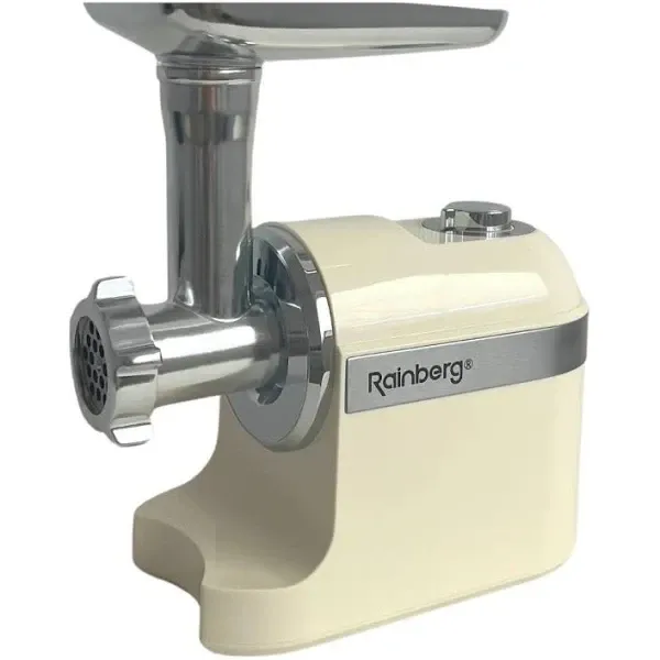 М’ясорубка Rainberg RB-2270 3800Вт з насадками для томатів, кеббе, терками, реверсом і 3 решітками Одеса - фото 10