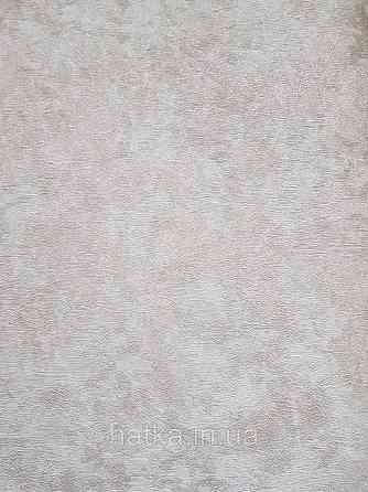 Шпалери вінілові на флізеліні гарячого тиснення DU&KA 1.06х10 вензель основа під штукатурку сірі коричневі Київ