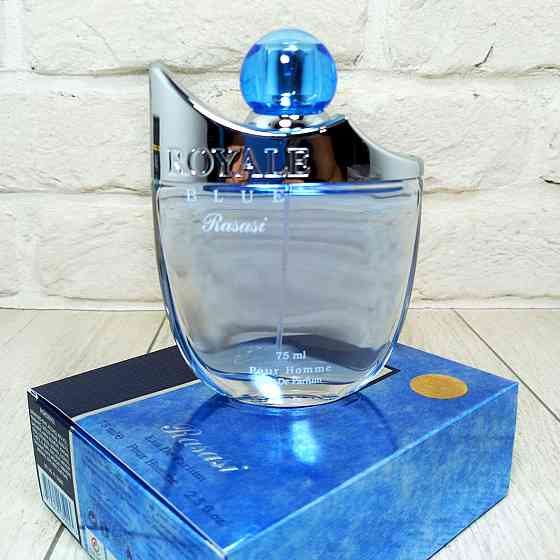 Парфюмерная вода Royale Blue 75 мл., Rasasi с нотами мандарина и мускуса Харьков