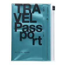 Обложка для паспорта, синяя Ровно - изображение 1