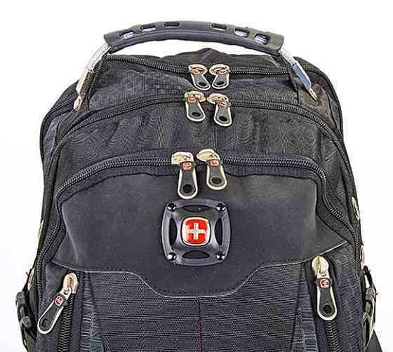 Рюкзак спортивный SWR 7620-1 30л 44x32x13 черно-серый Киев