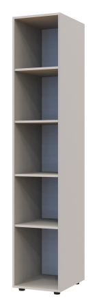 Пенал відкритий Doros Гелар 38,2х49,5х203,4 см Кашемір (DRS-011245) Львів