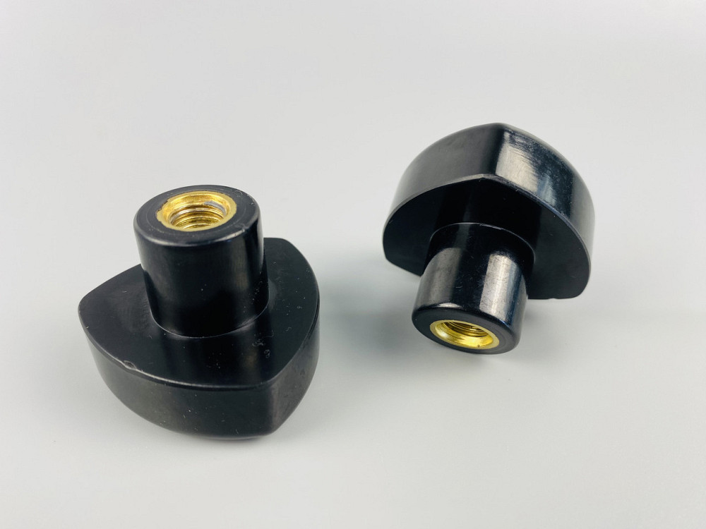 Наконечник важеля універсальний М8, D40 (чорний), латунна втулка різь внутрішня М8 Мукачево - фото 8