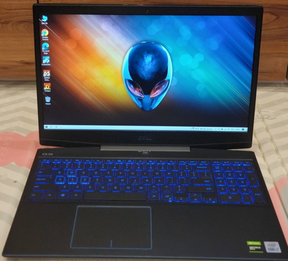 Ноутбук DELL G3 3500 / 15.6 120Hz. / i7- 10750H / GTX 1650Ti / RAM16GB. SSD512Gb. Київ - фото 5