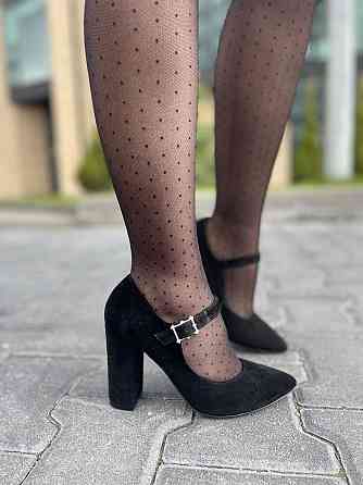 Туфлі жіночі SEE SEVEN 283/9535 чорні (весна-осінь, замша натуральна) (3533) 35р.36р.37р.38р. 3 Коломия