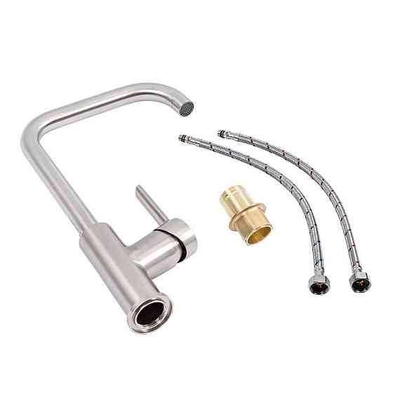 VALESO Змішувач кухонний NES-56FG Valeso (нержавійка) Київ