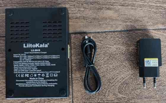 Зарядное устройство LiitoKala Lii-M4S оригинал, +блок зарядки. Киев