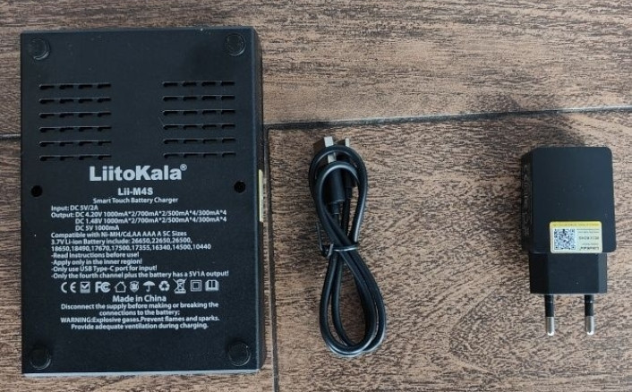 Зарядное устройство LiitoKala Lii-M4S оригинал, +блок зарядки. Киев - изображение 1