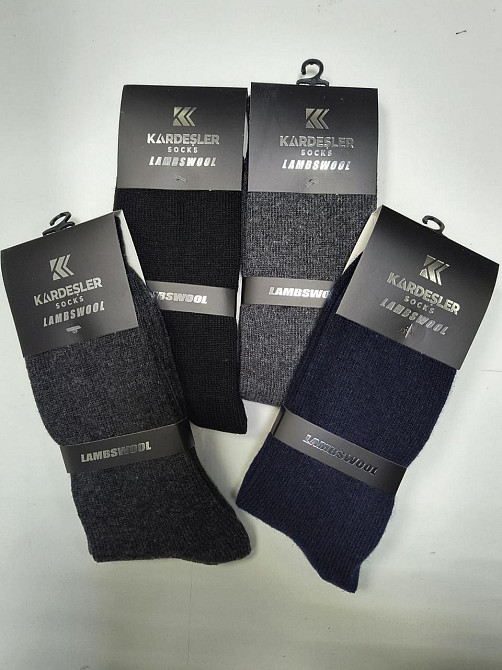 Теплые мужские носки с шерстью (Набор 4 шт) Kardesler Lambswool 40-46 Киев - изображение 16