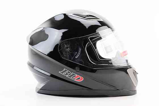 Шолом інтеграл, закритий BLD-M62 S (55-56см), ЧОРНИЙ глянець Киев