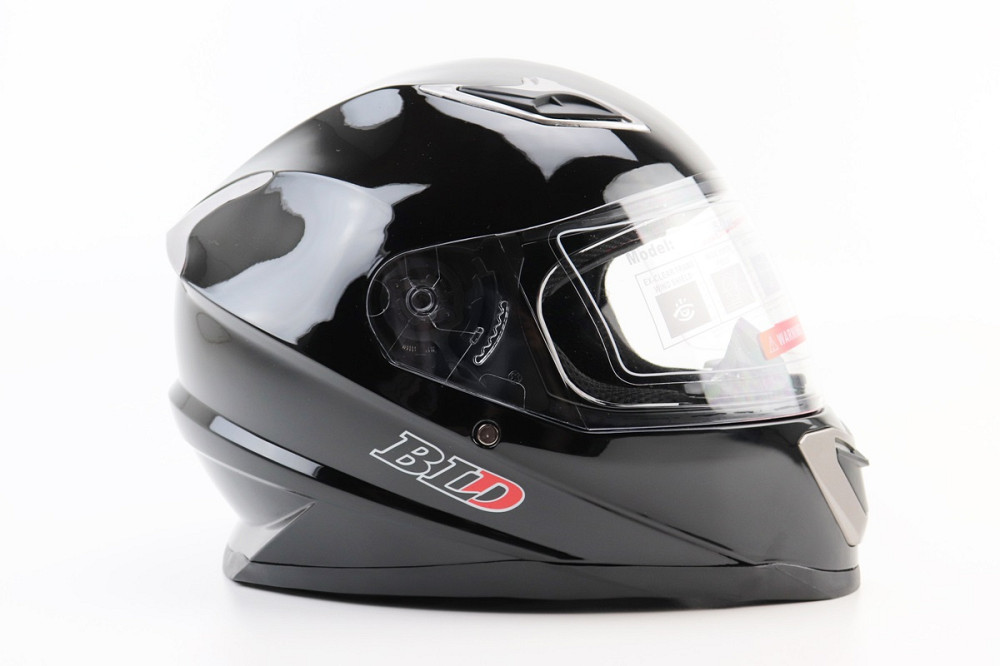 Шолом інтеграл, закритий BLD-M62 S (55-56см), ЧОРНИЙ глянець Київ - фото 3