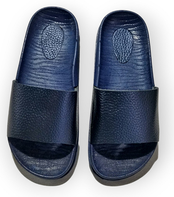 Шлепанцы Детские PaGo кожаные темно синие Распродажа Одесса - изображение 11