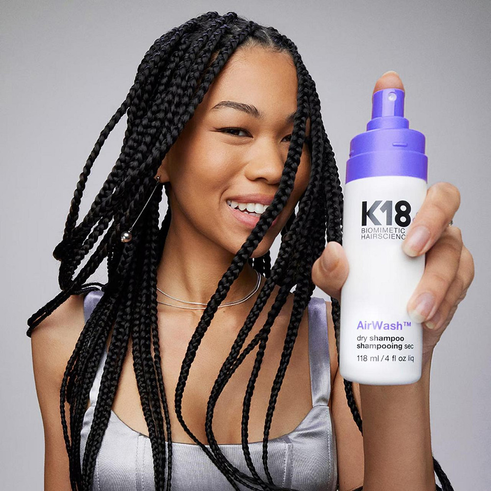 Сухой шампунь K18 AirWash — уменьшает жирность и устраняет запахи / 47 мл Славянск - изображение 12