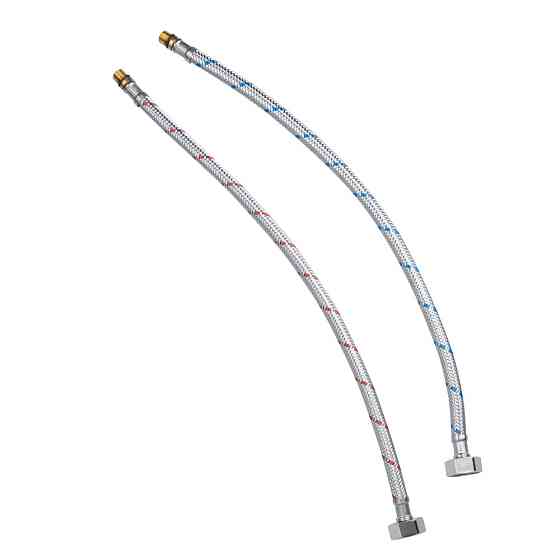 Змішувач COMO Ø35 для кухні Г-злив на гайці CORSO 9611100 (BF-4B229C) Київ