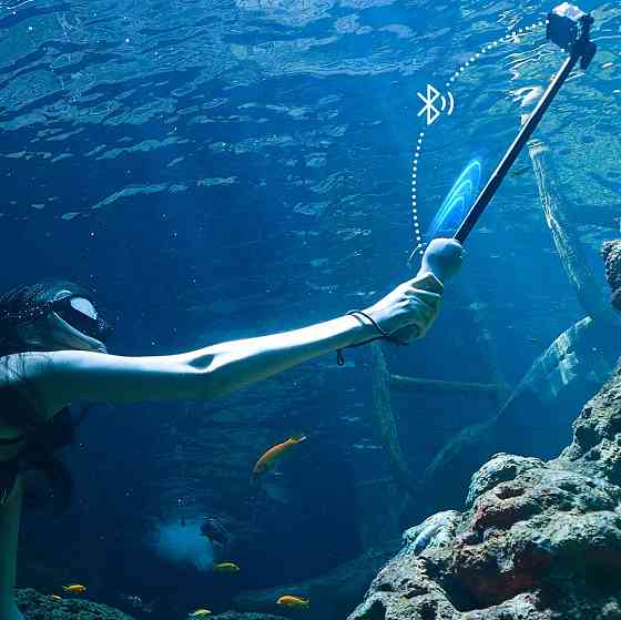 Монопод-аквапод GoPro з пультом для зйомки під водою Telesin GP-WBT-001 Київ