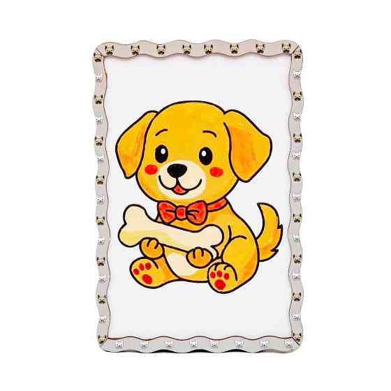 Дитячий набір для розпису по дереву "Песик" Puz-22979 формат А5 Вінниця