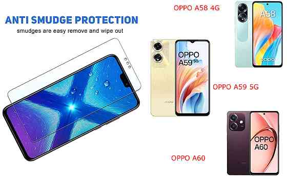 Защитное стекло NeoGlass для OPPO A58 4G, OPPO A59 5G, OPPO A60 – ультрапрозрачное и устойчивое Киев