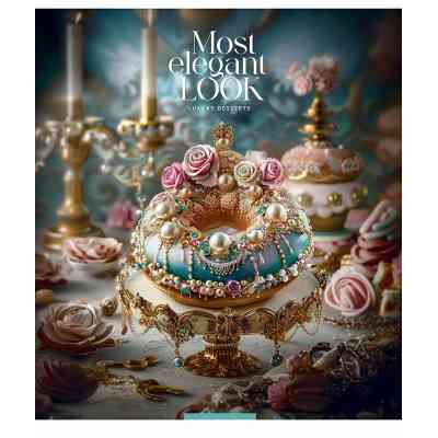 Тетрадь Школярик Luxury desserts 60 листов клетка (060-3477K) Винница