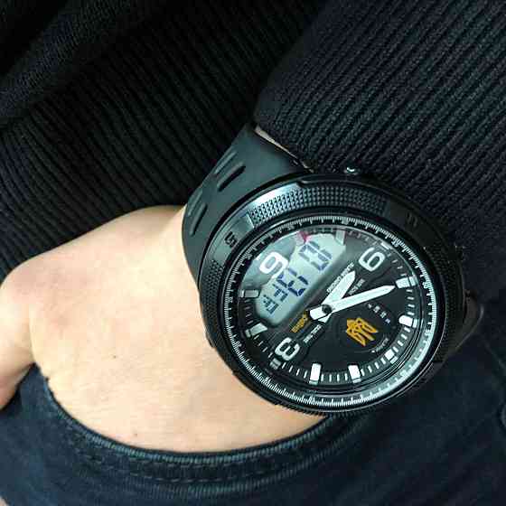 Годинники наручні спортивні SKMEI 5561/1655BKWT, Годинники військові з LM-689 офіційною гарантією Київ